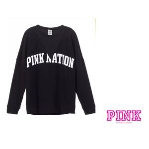 NWT Victoria’s Secret Pink Pinknation Sweatshirt
